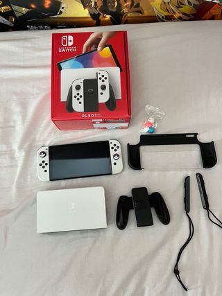Nintendo Switch OLED Blanca Completa
