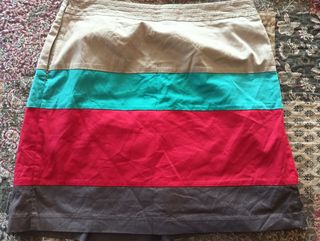Falda de colores