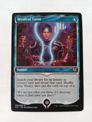 Mystical Tutor Magic Carta Instantánea