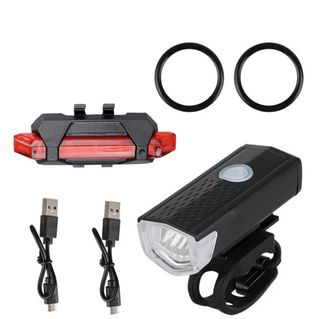 Luces Bicicleta Delantera y Trasera USB