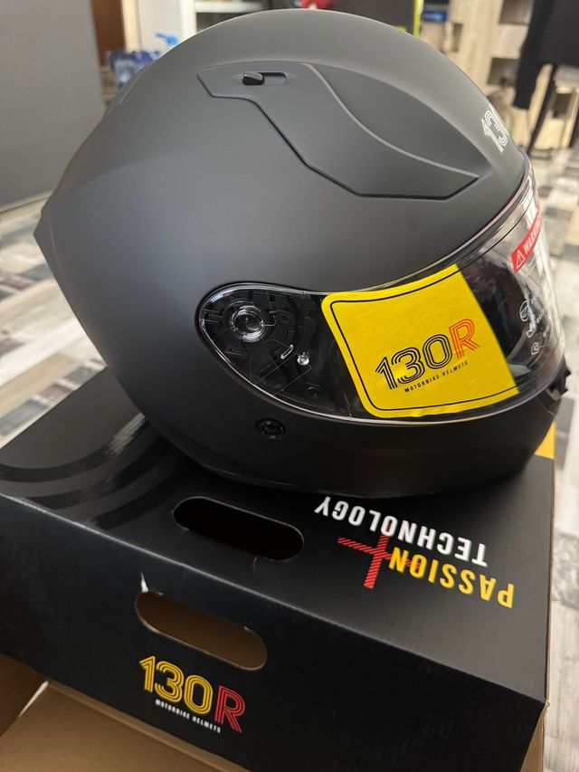 Casco Integral 130R Negro Mate Talla L