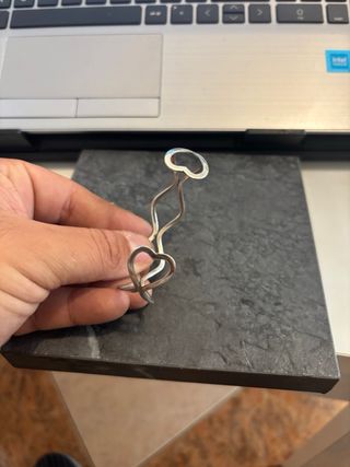 Pulsera Plata de ley 925 • Terminación Corazón