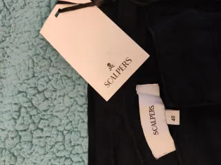 Pantalón Scalpers azul marino ancho
