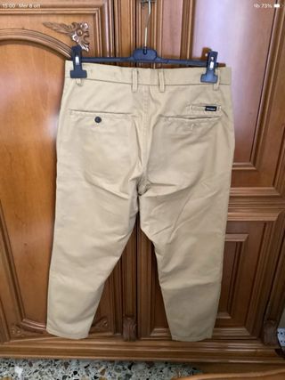 Pull&Bear Pantalone Uomo Beige Taglia M