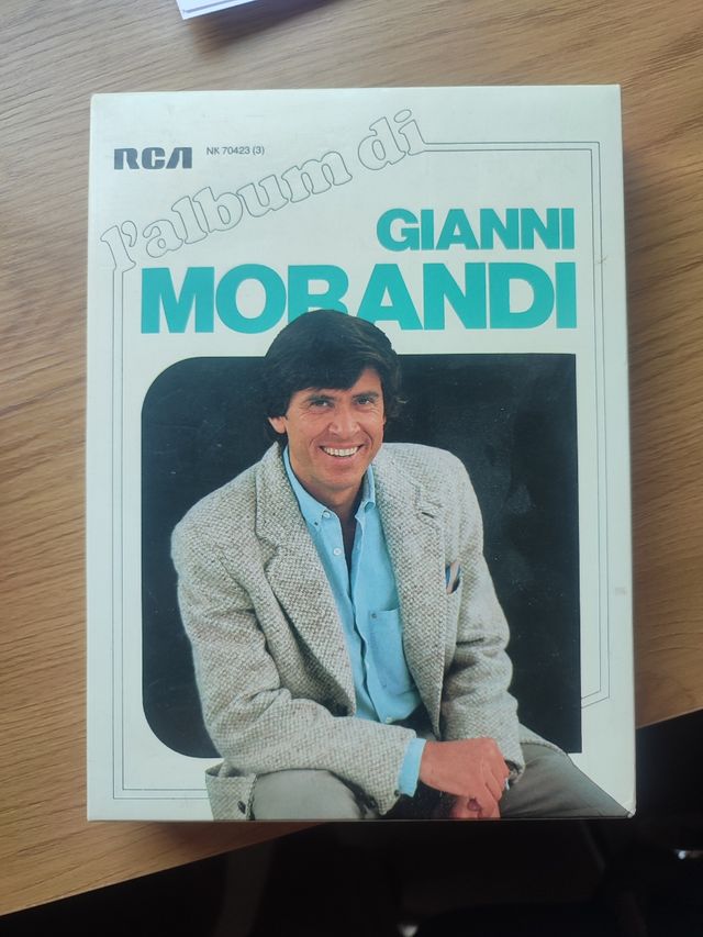 Raccolta musicassette Gianni Morandi
