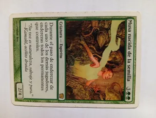 Carta Magic Musa Nacida de la Semilla