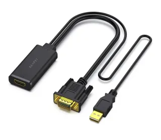 Benfei adaptador VGA a HDMI con audio