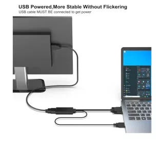 Benfei adaptador VGA a HDMI con audio
