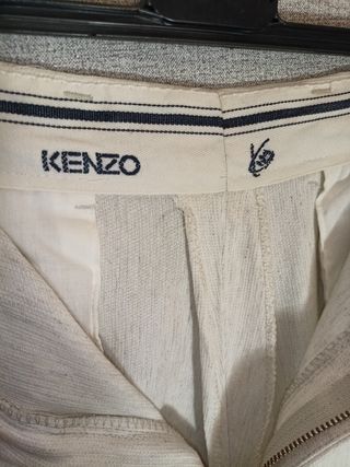 Pantaloni in lino Vintage Kenzo tg. M / 46 ita
