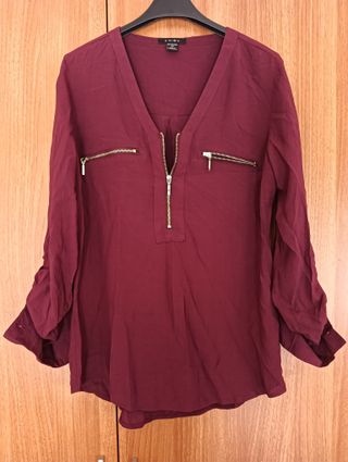 Blusa AMISU Roja Talla XS/34
