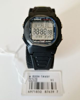 Reloj Casio W800H-1AV ORIGINAL NUEVO