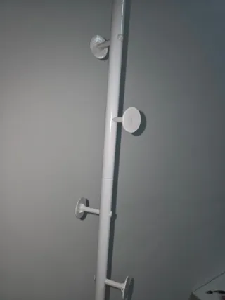 Appendiabiti metallo terra Appendino ingresso wht