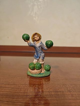 3 Statuine Presepe Festa Natalizia