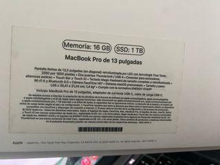 MacBook Pro 2020 Plata/Gris Espacial