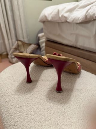 Sandali Sergio Rossi Flores Beige Rosa