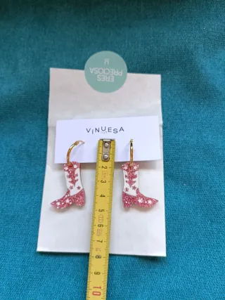 Pendientes "Vinuesa"Sin usar