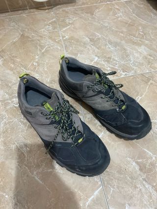Botas de montaña Quechua grises y negras