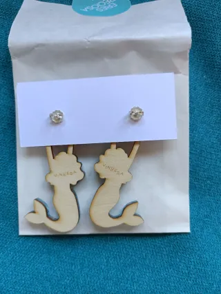 Pendientes "Vinuesa" .Sin Usar