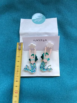 Pendientes "Vinuesa" .Sin Usar