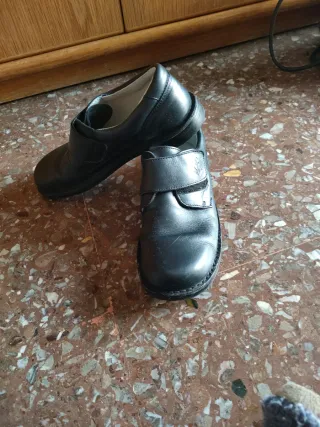 Zapatos comunión niño azul marino,solo una puesta