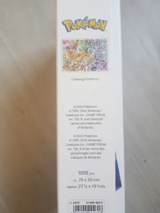 Puzzle Ravensburger Pokémon 1000 piezas