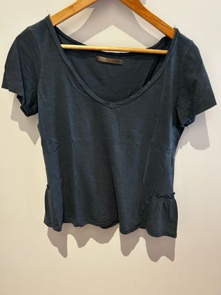 Camiseta Sfera azul manga corta