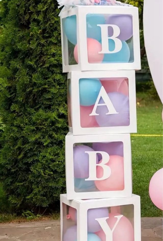 Scatole decorative BABY per baby shower