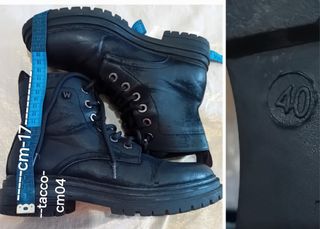 Stivaletti Anfibi Wrangler N40 Nero