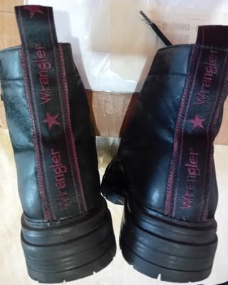 Stivaletti Anfibi Wrangler N40 Nero