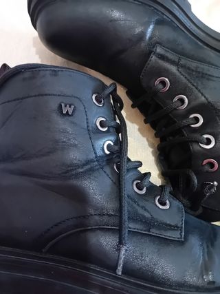 Stivaletti Anfibi Wrangler N40 Nero