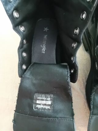 Stivaletti Anfibi Wrangler N40 Nero