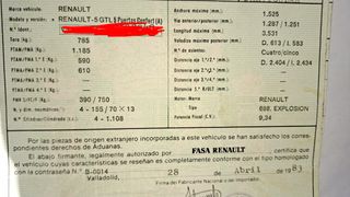 Renault renault 5 1983