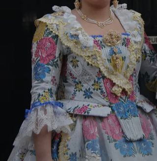 Traje de Fallera Multicolor