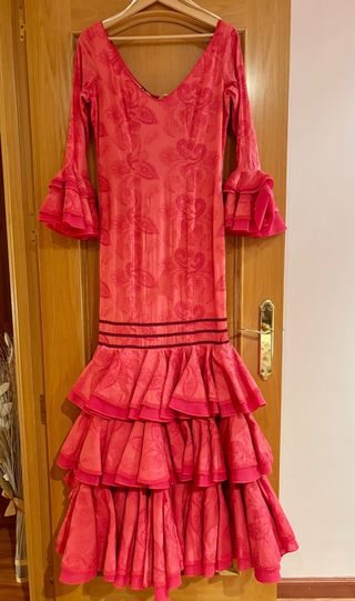 Traje Flamenca Micaela Villa.
