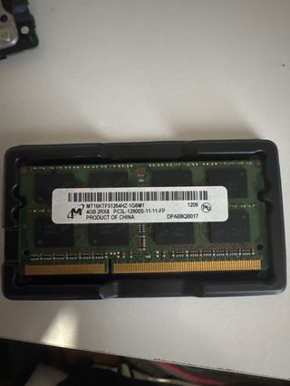 Memoria RAM Micron 4GB DDR3L