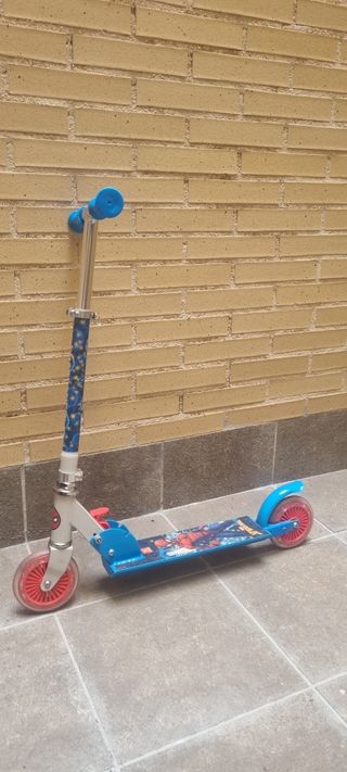 Patinete Aluminio Spiderman Mondo