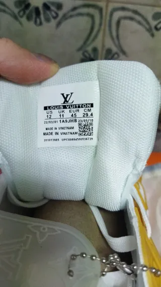 Louis Vuitton Zapatos Skate Talla 45