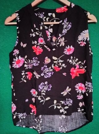 Camisa sin mangas