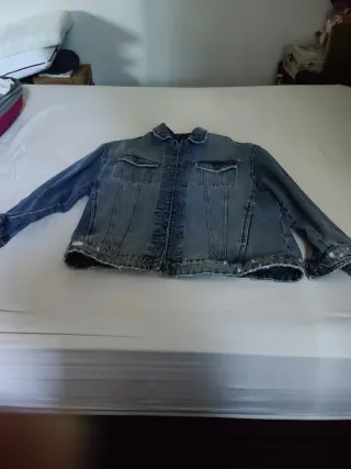 Cazadora vaquera oversize