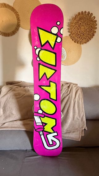 Tabla Snow Burton con un solo uso con Fijaciones