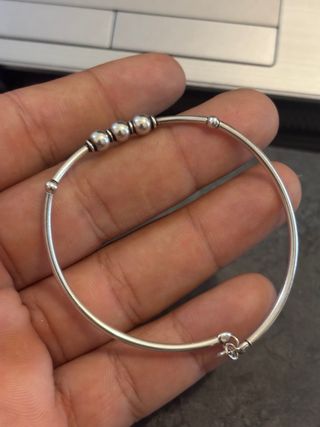 Pulsera plata de ley 925 • Fija