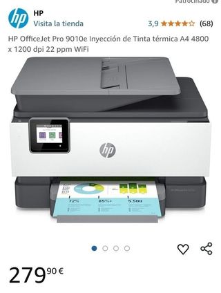 HP OfficeJet Pro 9010e Inyección de Tinta térmica 