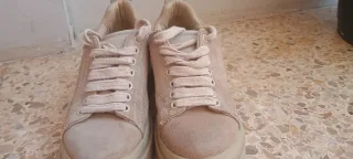 Zapatillas Zara Beige