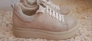 Zapatillas Zara Beige