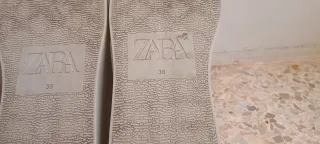 Zapatillas Zara Beige