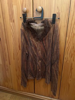 Blusa de invierno multicolor