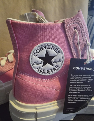 Converse Chuck Taylor Altas Rosa Talla 40