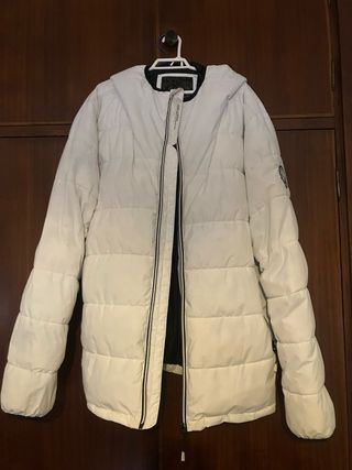 Chaqueta Plumas Polinesia Blanca