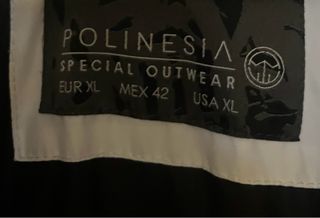 Chaqueta Plumas Polinesia Blanca