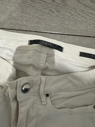 Pantalón blanco mujer